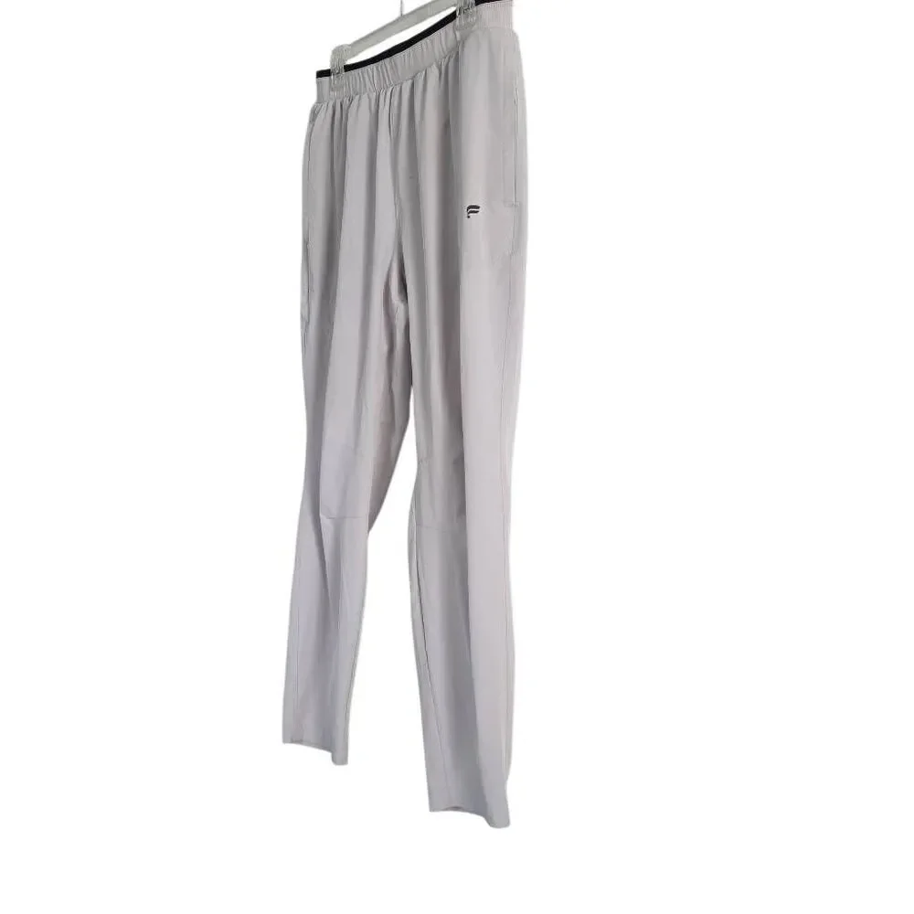 Fabletics Men's Size Large Light Gray Athletic Casual Pants
